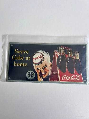 Plaque émaillée coca cola - plaque,