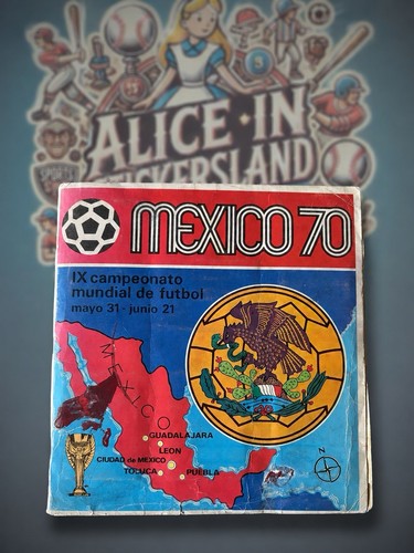 Album mexico 1970 panini - album,