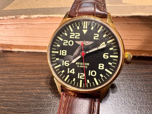 Raketa watch aviator - h,