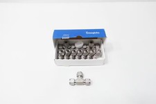 Box Of 10 Swagelok SS-600-3 Stainless Union Tee 3/8in Tube