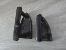 2 SMALL ANTIQUE FOLK ART IRONS