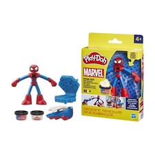Play-Doh Spider-Man, coffret Mon créateur de toiles avec figurine flexible et pâ