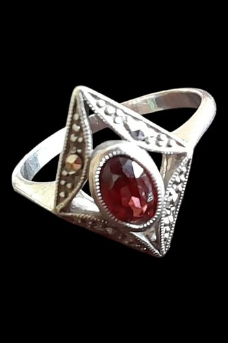 Bague ancienne argent 925 - , et