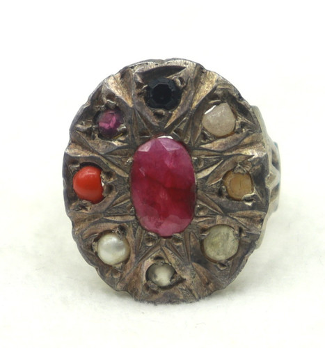 Bague navagraha naturelle - bague, 9