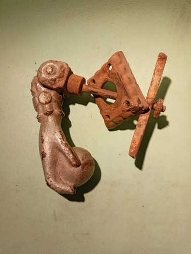 Ancien heurtoir porte - porte, forme