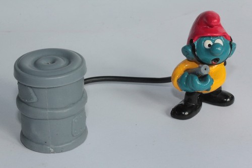 Figurine schtroumpf pompier - figurine,