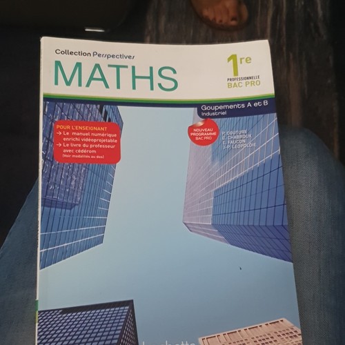 Hachette technique maths 1re - maths,