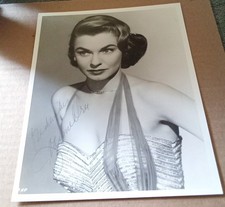 Joanne Dru 8 X 10 B&W Signed  Autograph  Photo