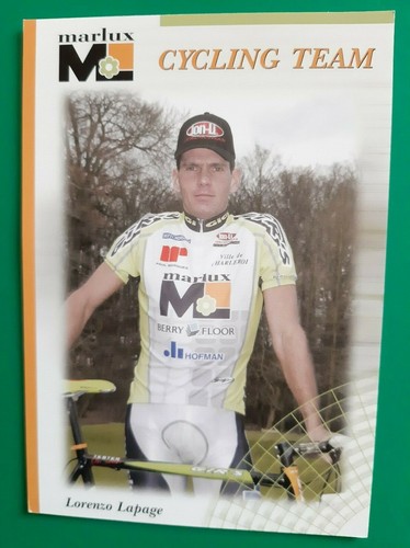 Cyclisme carte cycliste - carte,