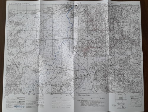 Carte para ww2 - gb, dozule