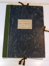 1910 GOBLIN TAPESTRIES exhibited at the Palace of Versailles lithographs XXL
