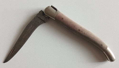 Ancien couteau laguiole coupat - couteau,