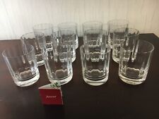 16 verres à whisky modèle Capri cristal Baccarat h : 9.5 cm(prix à la pièce )