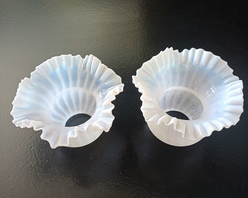 Lot abat jour verre - 2, en