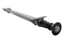 Essieu non freiné KNOTT VG7-L pour remorque 750kg 1505mm 1805mm 4x100