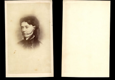 Woman with the mantilla albumen print 6.5x9.5 1870 albumen print 