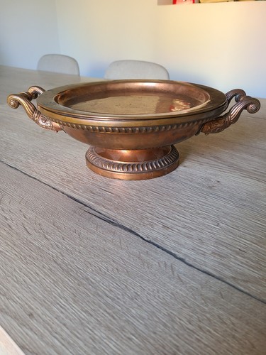 Ancien chauffe plat cuivre - ancien,