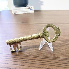 Antique Key Shaped Corkscrew - Molded Bottle Opener 1950