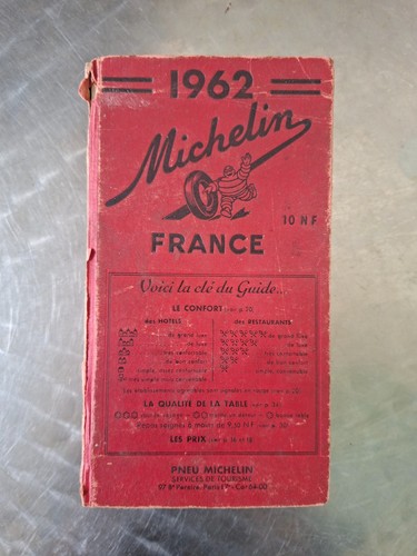 Ancien guide michelin - guide, rouge