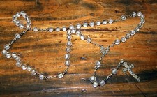 Chapelet ancien perles de