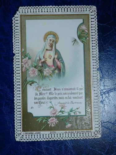 Image pieuse canivet dentelle