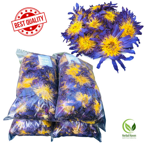Fleur lotus bleue - de,