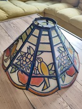 ancien abat jour de lampe de