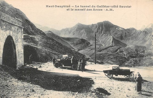 Cpa tunnel du galibier - cpa,