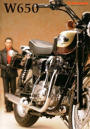 Brochure moto kawasaki w650 - brochure,