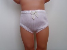 Culotte blanche avec noeud