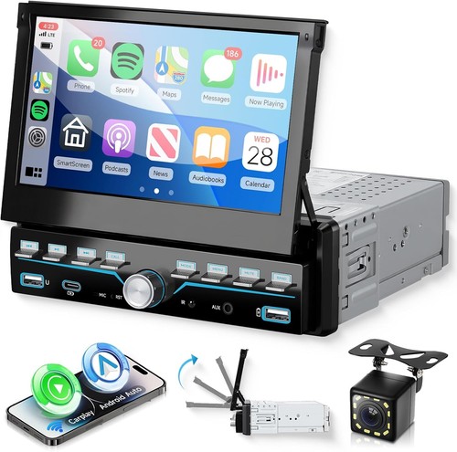 Carplay autoradio din - din, 7"
