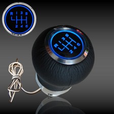 Pommeau de vitesse en cuir lumineux  VW PASSAT GOLF B6  CC BORA  EOS   JETTA