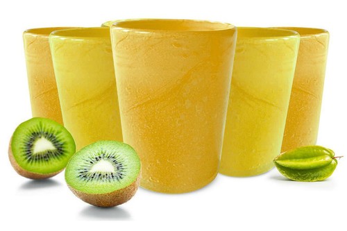 Verres 250ml jaune - 6,
