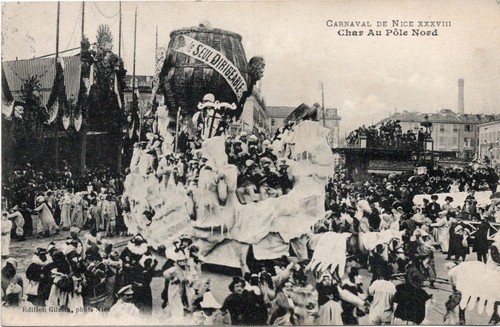 Carte postale carnaval de - postale,