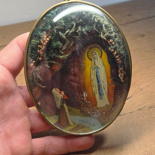 Cadre verre bombé vierge - bombé,