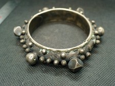 Bracelet Argent Mizam Bijou Ancien Maroc Berbère Antique Silver Moroccan Bangle