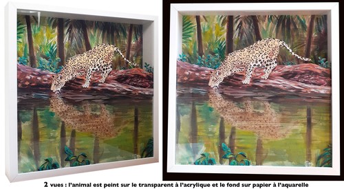 Animal peinture originale - , 03