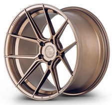 20x9 Ferrada Forge8 FR8 5x115 +15 Matte Bronze New Rims Set (4)