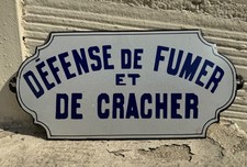 Ancienne plaque émaillée