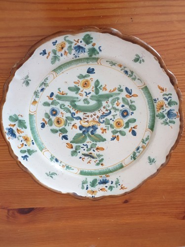 Assiette décorative vintage