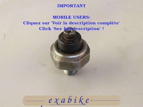 Contacteur pression huile - contacteur,