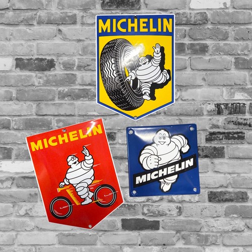 Plaque emaillee michelin - emaillee,