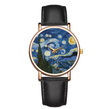 ⌚ Montre Femme Inspiration Van Gogh ?? Accessoire pour Passionnées d’Art  ?