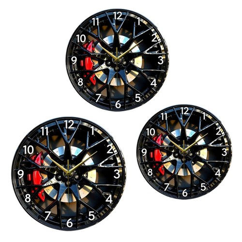 Horloge murale silencieuse - , et