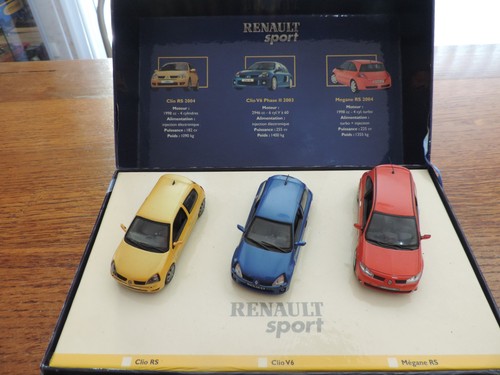 Coffret renault sport clio - sport,