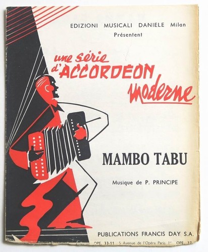 Partition vintage sheet - , music