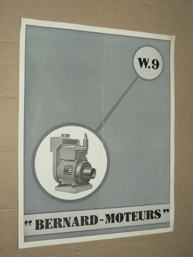Prospectus moteur bernard - prospectus,