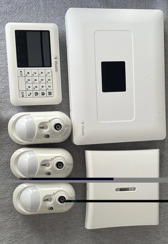 Kit centrale alarme fil - centrale,