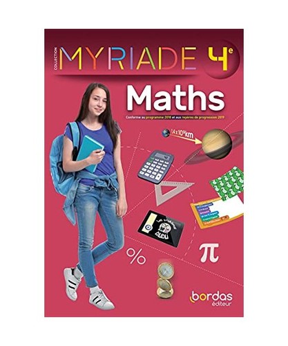 Myriade maths 2021 - myriade, manuel