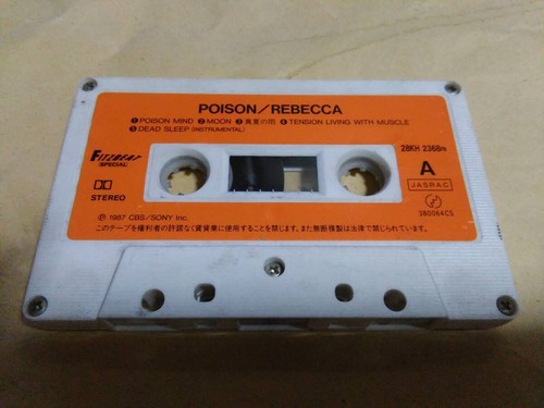 Rebeccpoiscassette tape - rebeccpoiscassette, tb